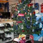 Vespa Weihnachtsbaum