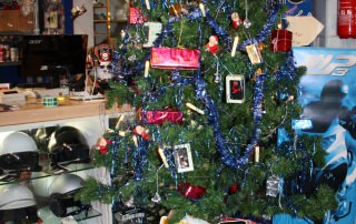 Vespa božićno drvce
