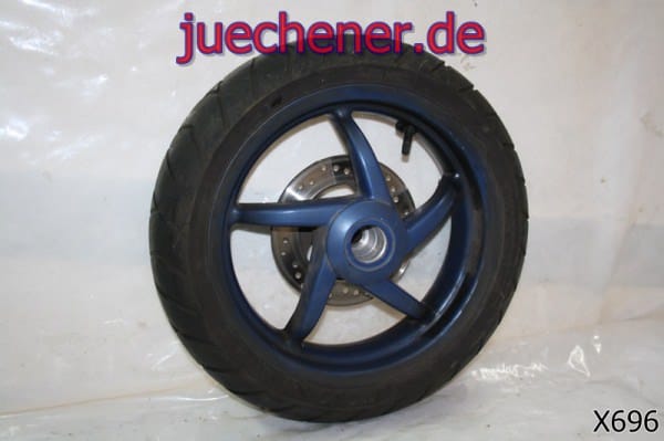 Aprilia SR Roue arrière 50 Ditech Morini bleue avec pneus 130 / 60-13 et  disque de frein - Motorstop Jan Althoetmar
