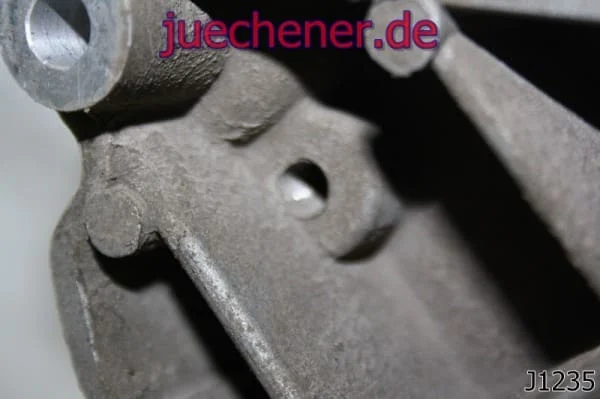 Aprilia SportCity 125 Schwingarm Ankerplatte Achsaufnahme Hinterradaufhängung Platte – Bild 8