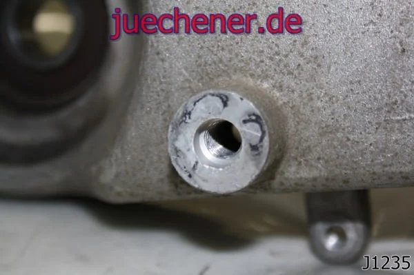 Aprilia SportCity 125 Schwingarm Ankerplatte Achsaufnahme Hinterradaufhängung Platte – Bild 4