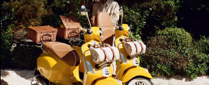 Vespa × Gigi Saint-Tropez in sonnengelber Gestaltung