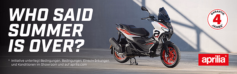 Aprilia – aktuelle Rolleraktionen