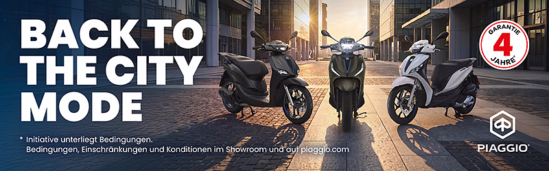 Piaggio – aktuelle Rolleraktionen